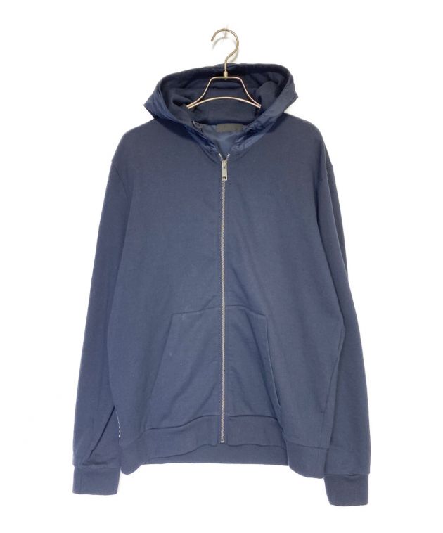 中古・古着通販】PRADA (プラダ) ジップパーカー ネイビー サイズ:XL