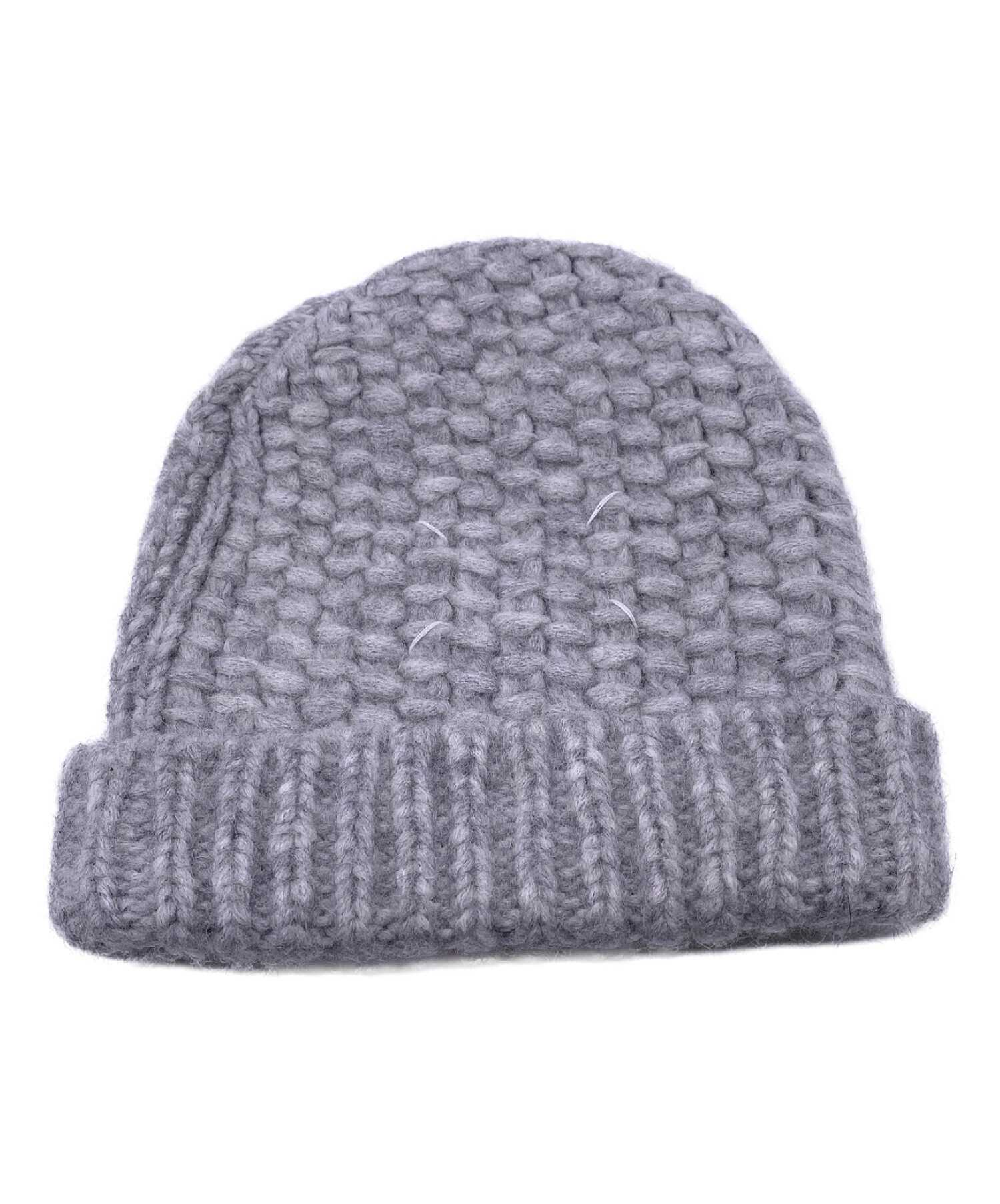 マルジェラニット帽 中古・古着通販】Maison Margiela (メゾンマルジェラ) ニット帽 ライト