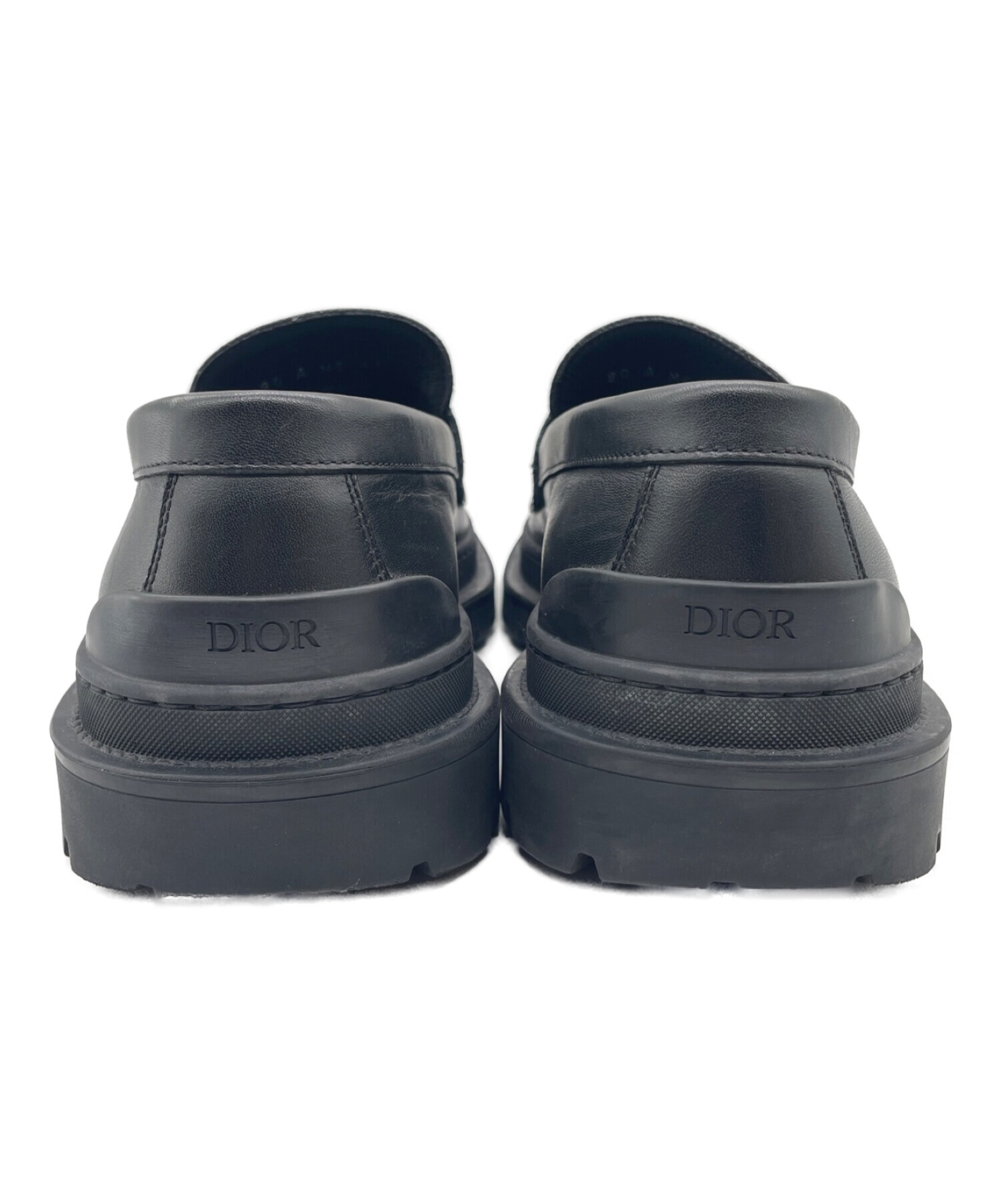 ❗️美品　毎日値下げ❗️ ディオール　エクスプローラー ローファー 中古・古着通販】Dior (ディオール) Explorer Loafer ブラック サイズ