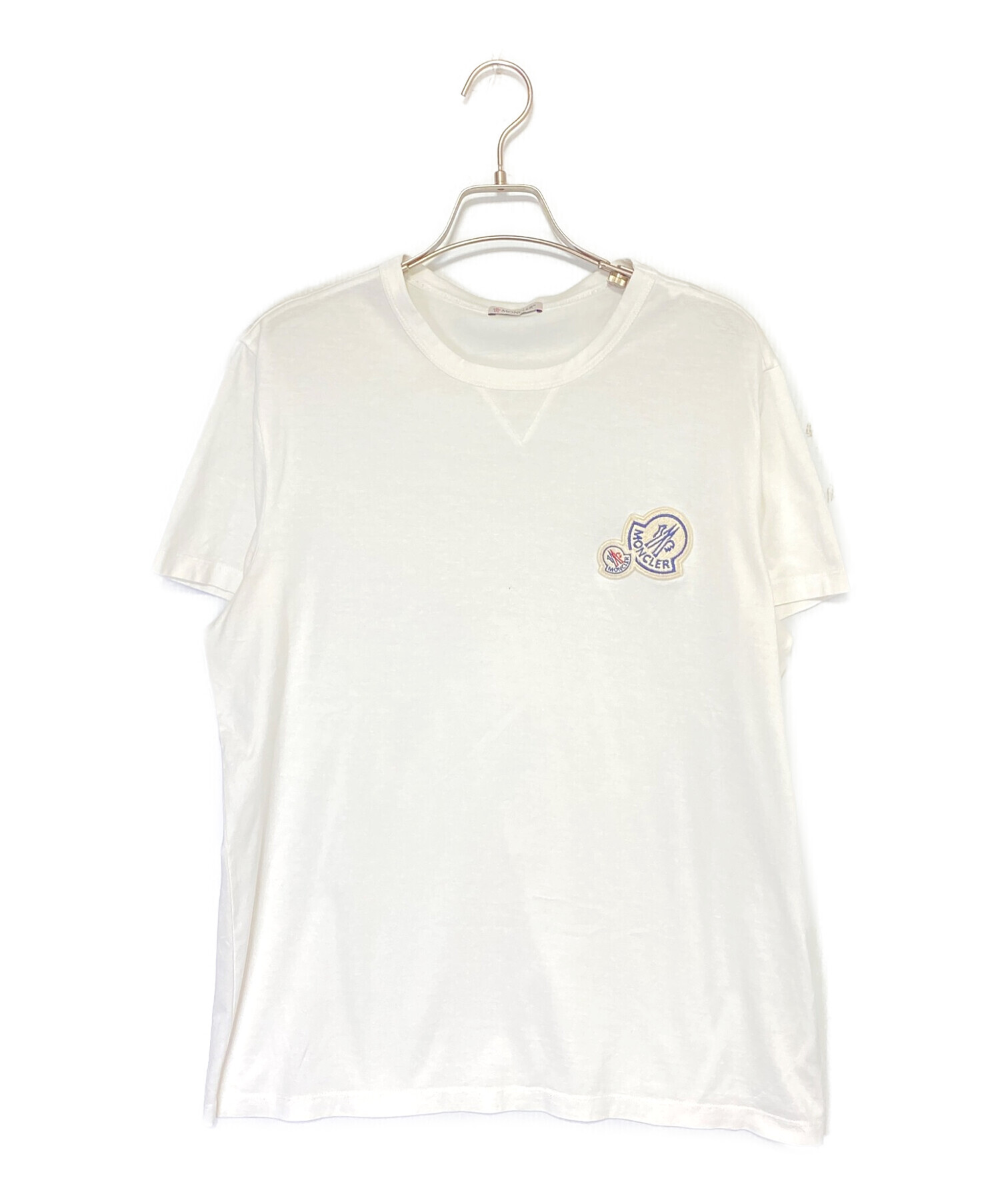 中古・古着通販】MONCLER (モンクレール) MAGLIA T-SHIRT ホワイト