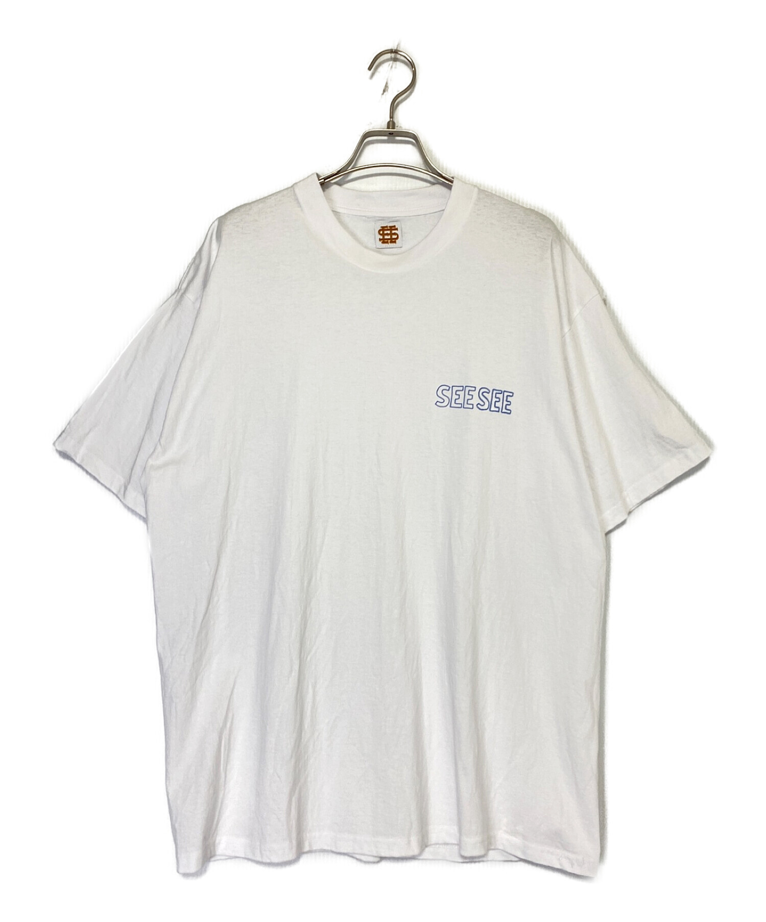 中古・古着通販】SEE SEE (シーシー) Tシャツ ホワイト サイズ:L