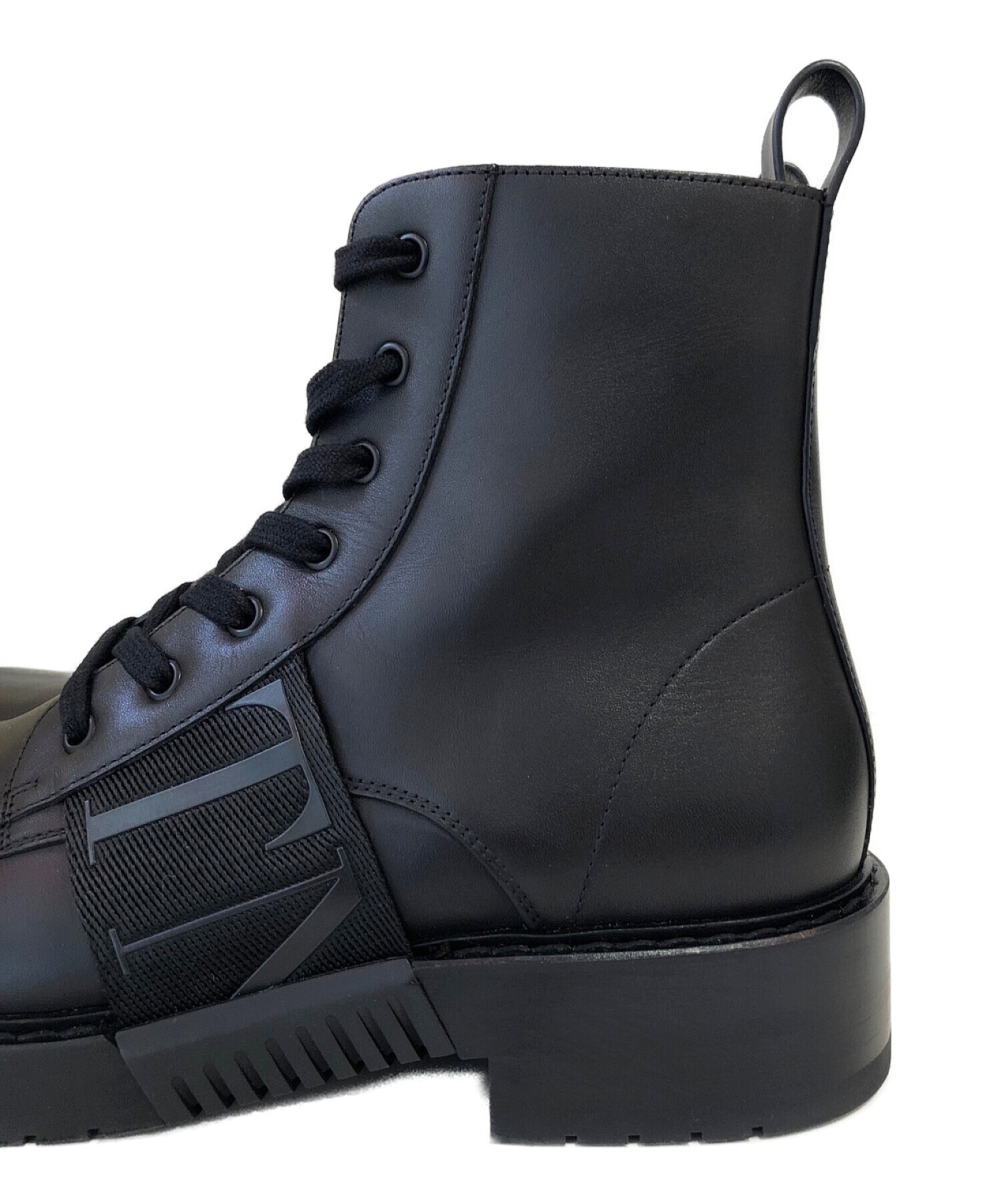 中古・古着通販】VALENTINO (ヴァレンティノ) レースアップブーツ