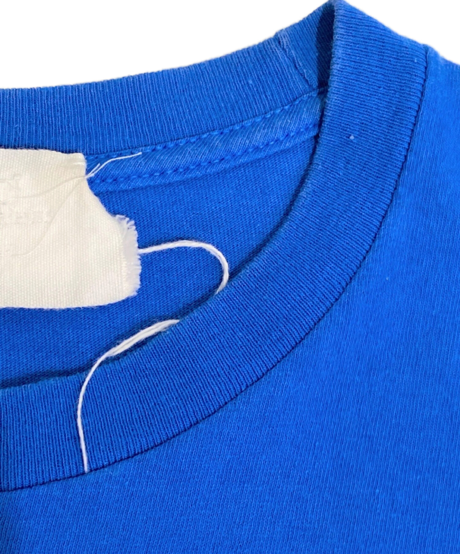 中古・古着通販】UNUSED (アンユーズド) プリントTシャツ ブルー