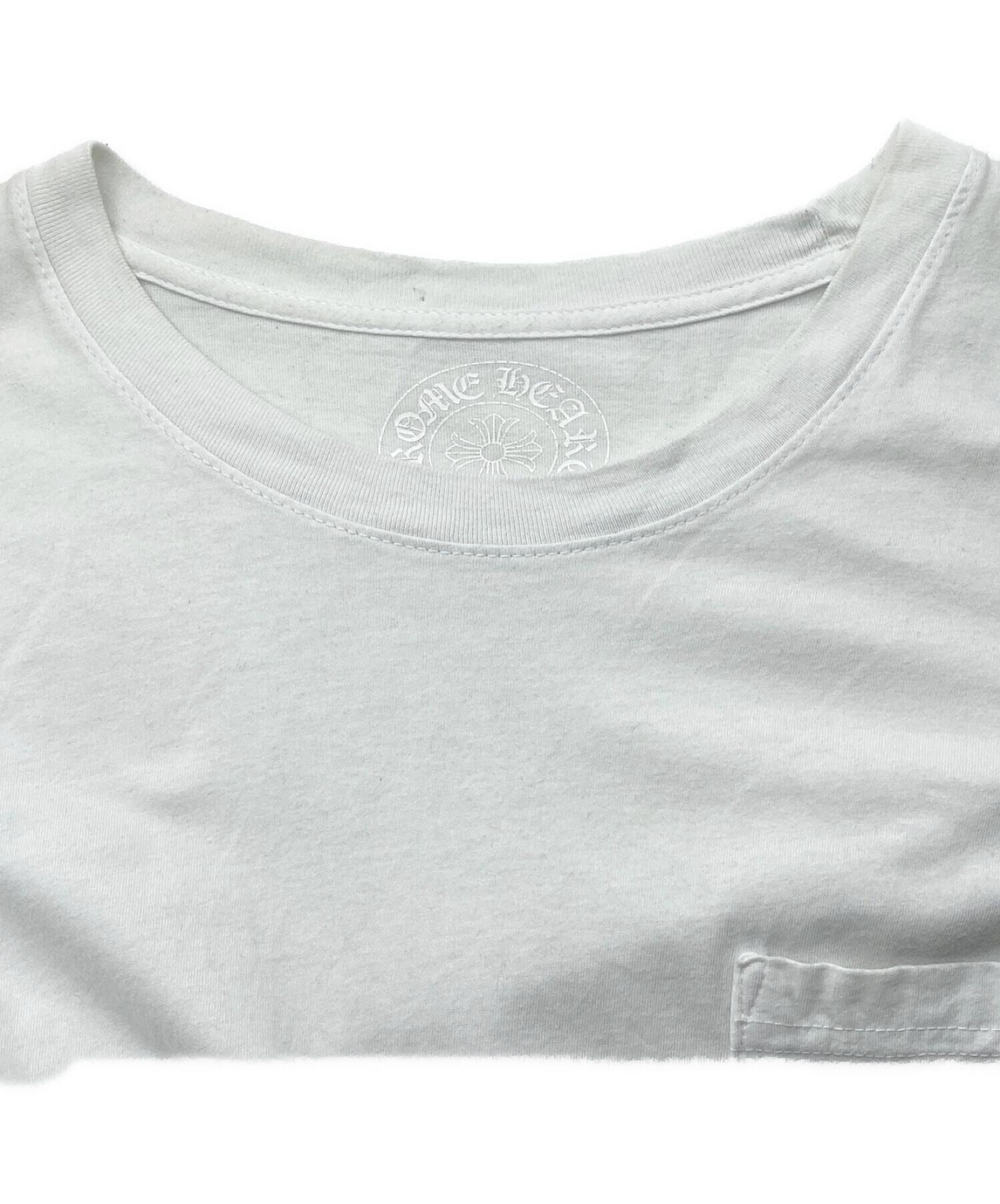 中古・古着通販】CHROME HEARTS (クロムハーツ) 長袖Tシャツ ホワイト