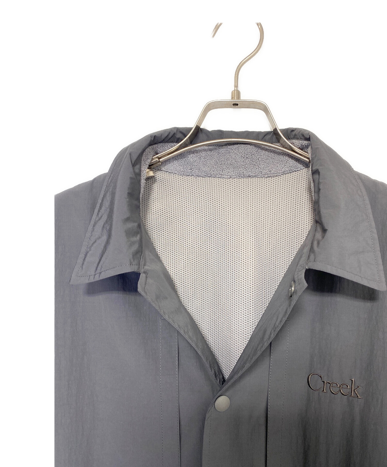 中古・古着通販】Creek (クリーク) MULTI POCKET COACH JACKET グレー 