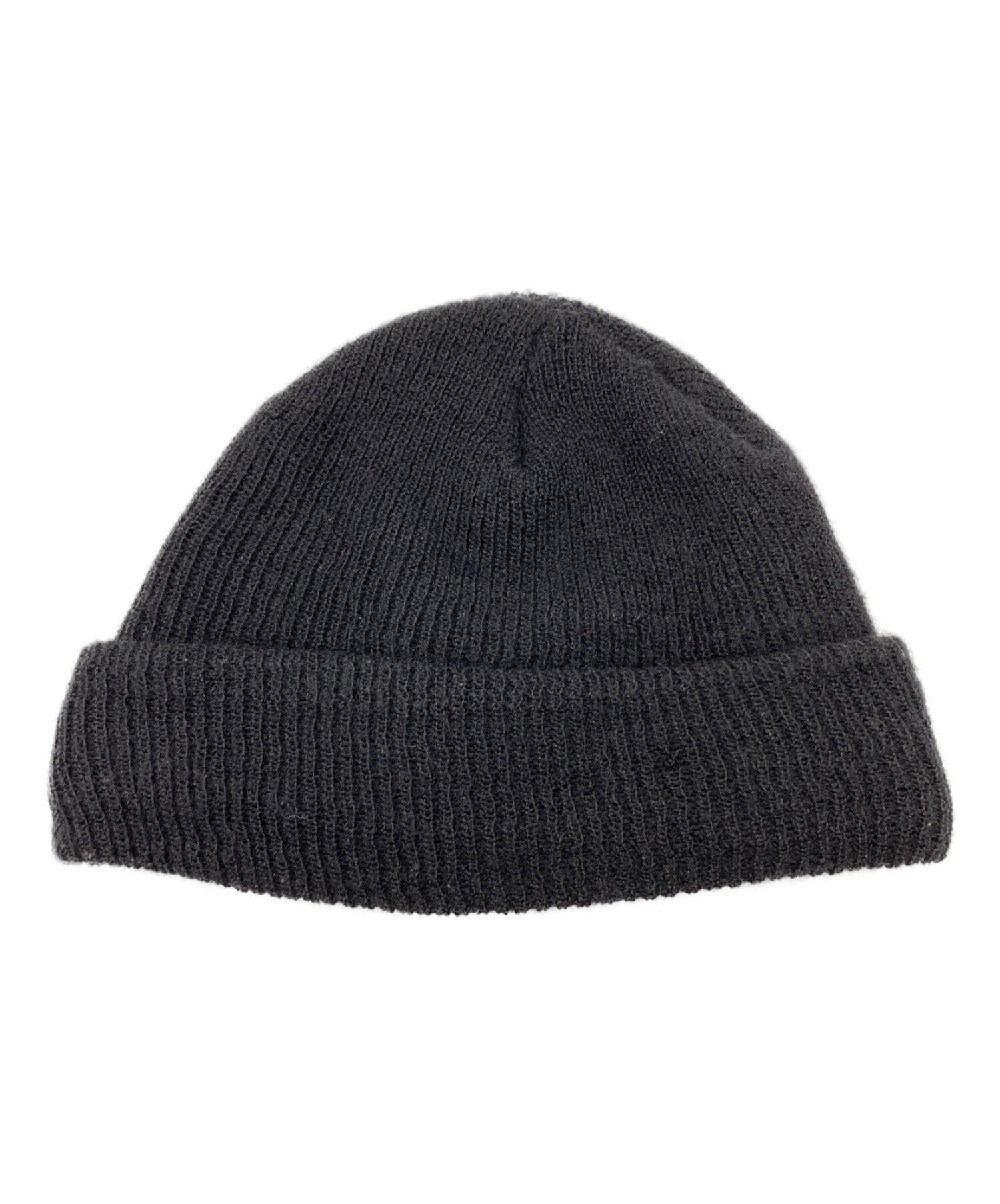 中古・古着通販】CHROME HEARTS (クロムハーツ) ニット帽 ブラック 