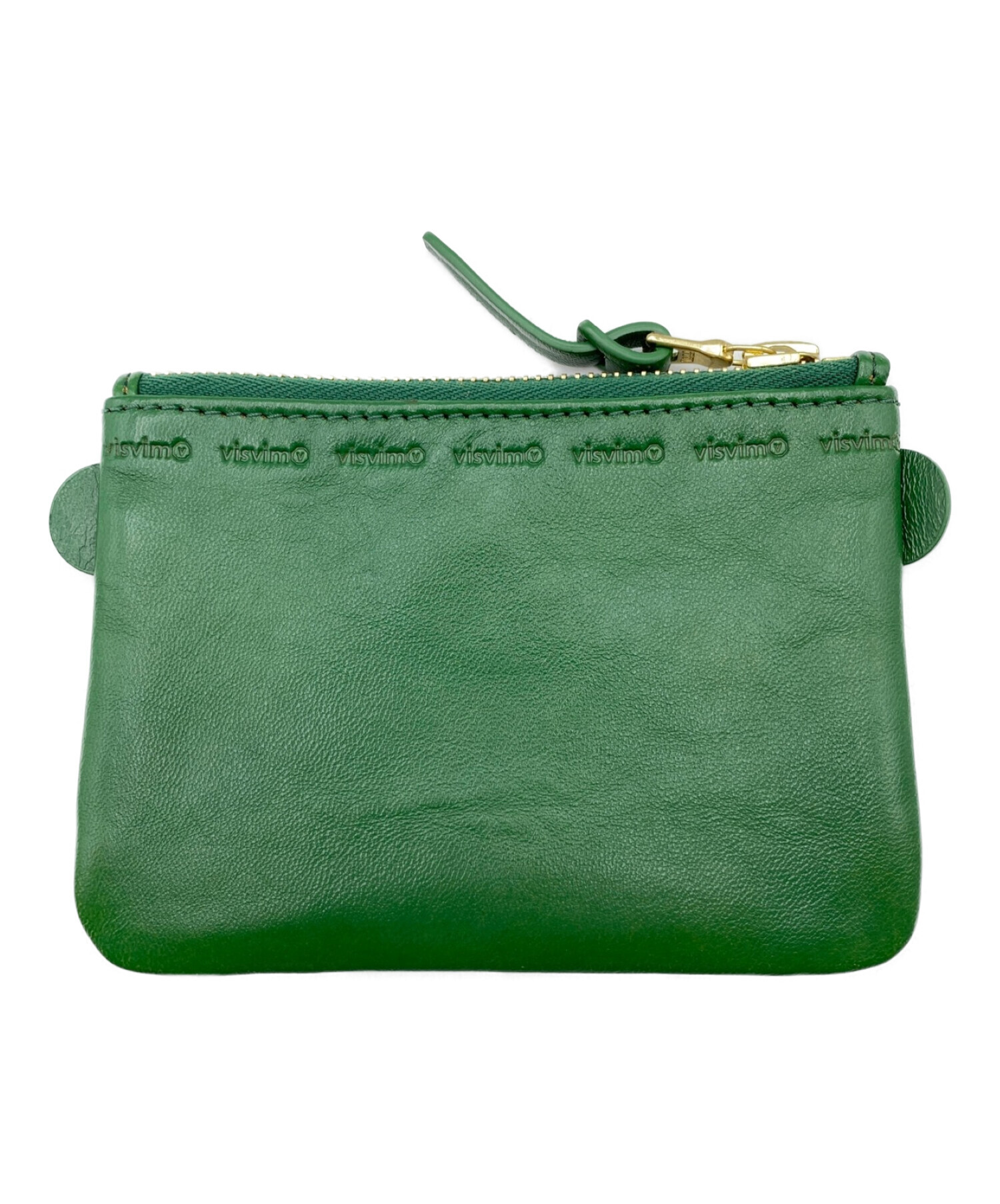 【VISVIM】 LEATHER ESSENTIALS CASE（KNGR） LEATHER ESSENTIALS CASE-レザーエッセンシャルケース-visvim