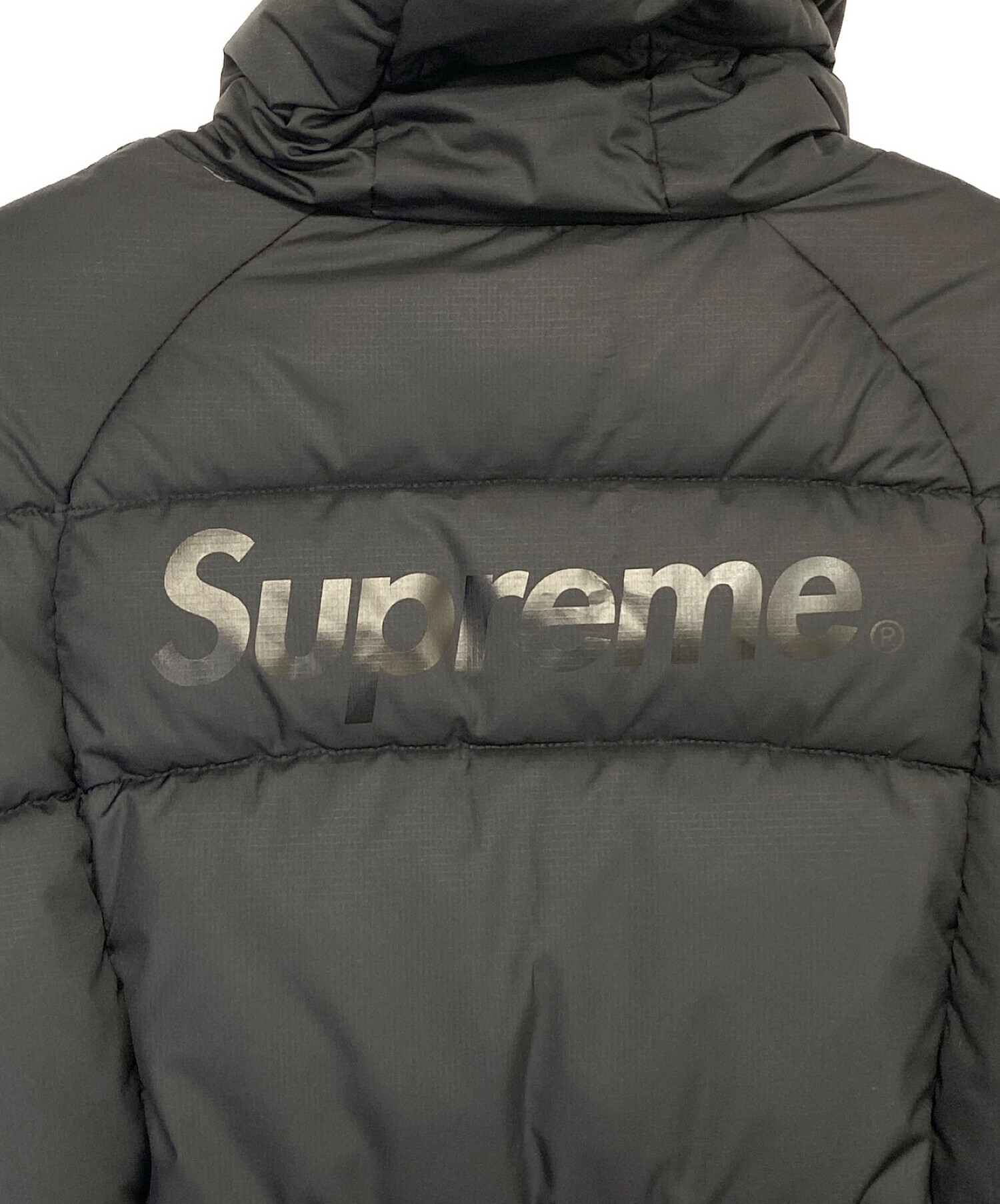 2000年頃 初期 Supreme USA製 puffy jacket SUPREME:) SS20 Shiny Reversible Puffy Jacket SMALL Blue