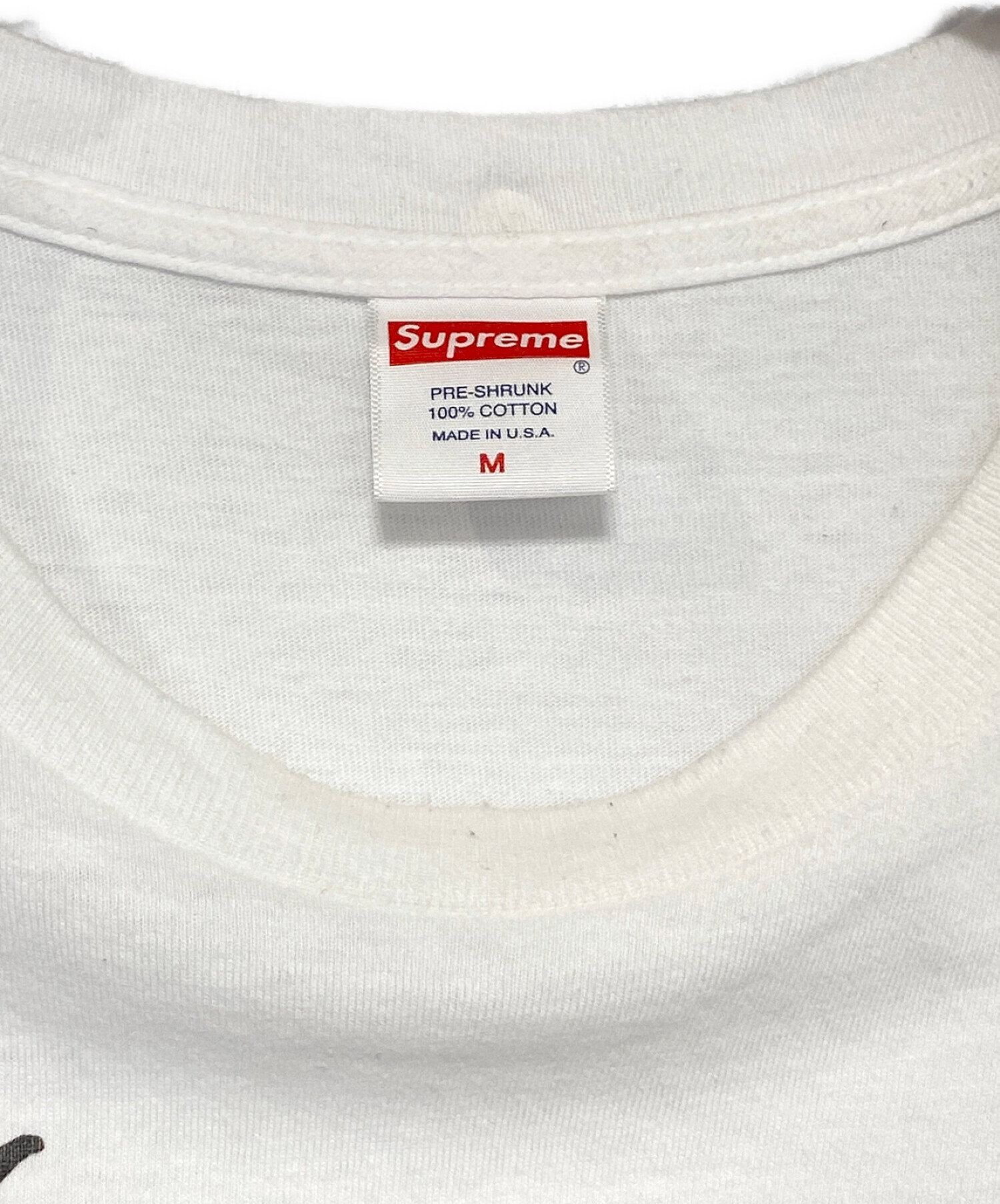 中古・古着通販】SUPREME (シュプリーム) Madonna Tee ホワイト サイズ 