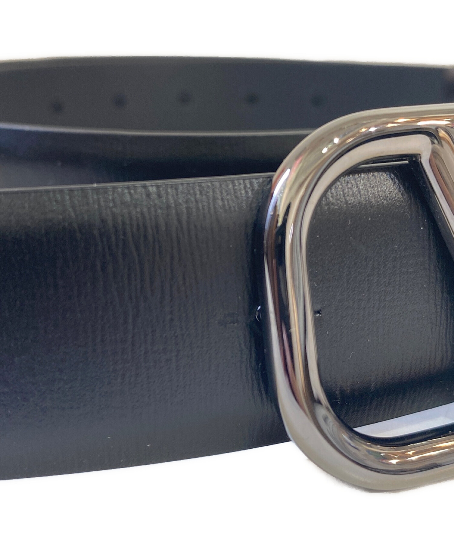 【未使用品】VALENTINO Vロゴ シグネチャー レザーベルト Valentino Garavani Vロゴ バックルベルト 通販 - FARFETCH