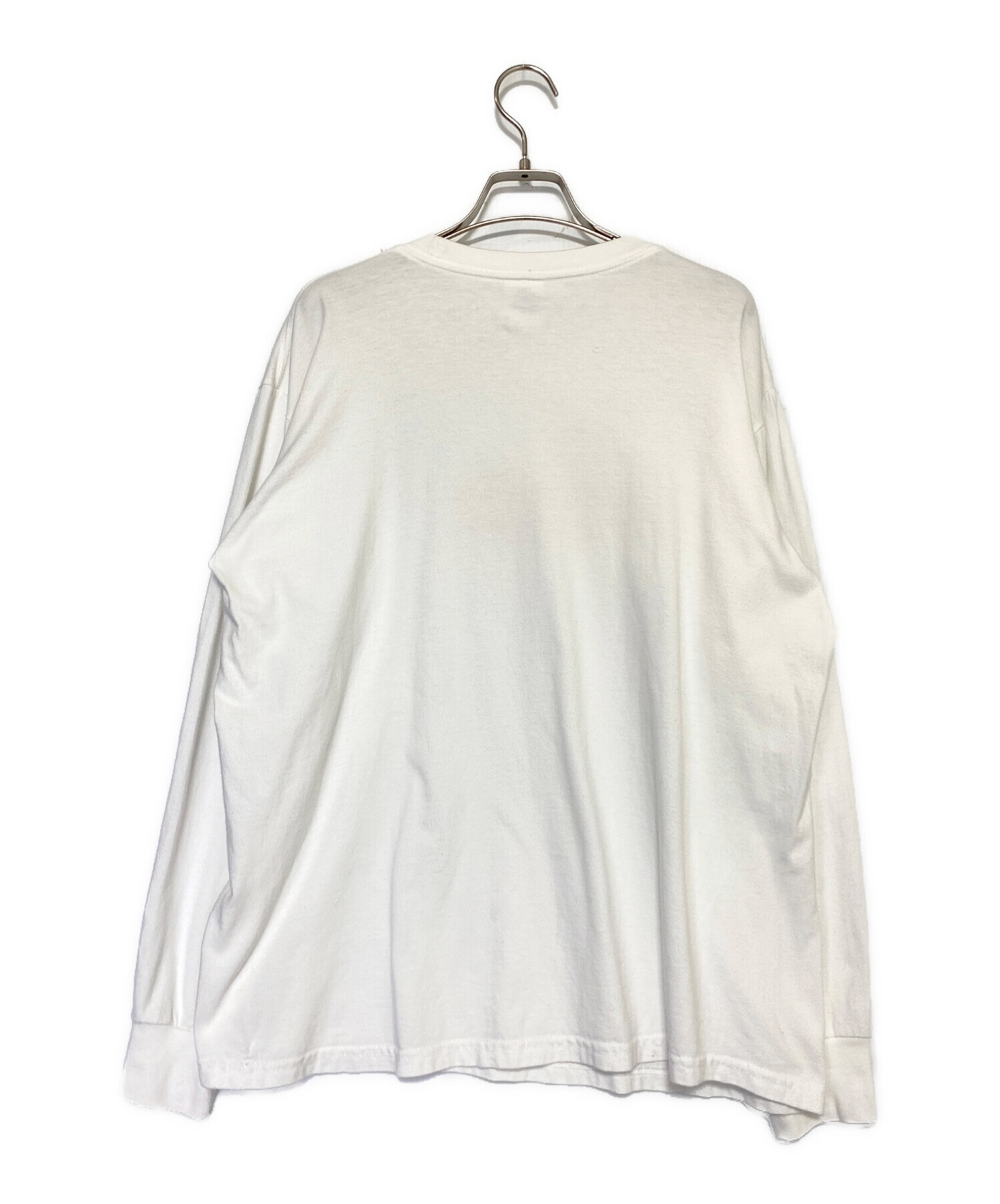 中古・古着通販】SUPREME (シュプリーム) Box Logo L/S Tee ホワイト