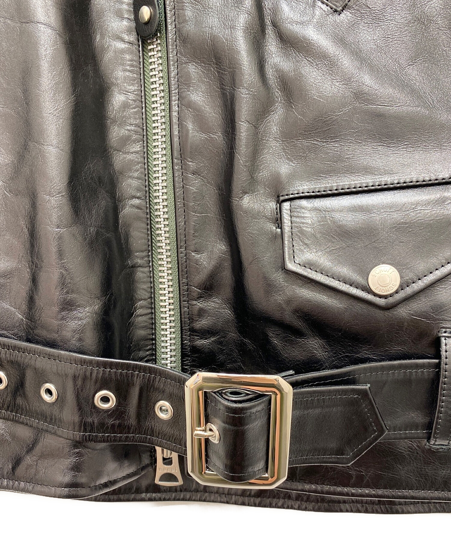 中古・古着通販】sacai (サカイ) 22AW MADSAKI Print Schott Leather