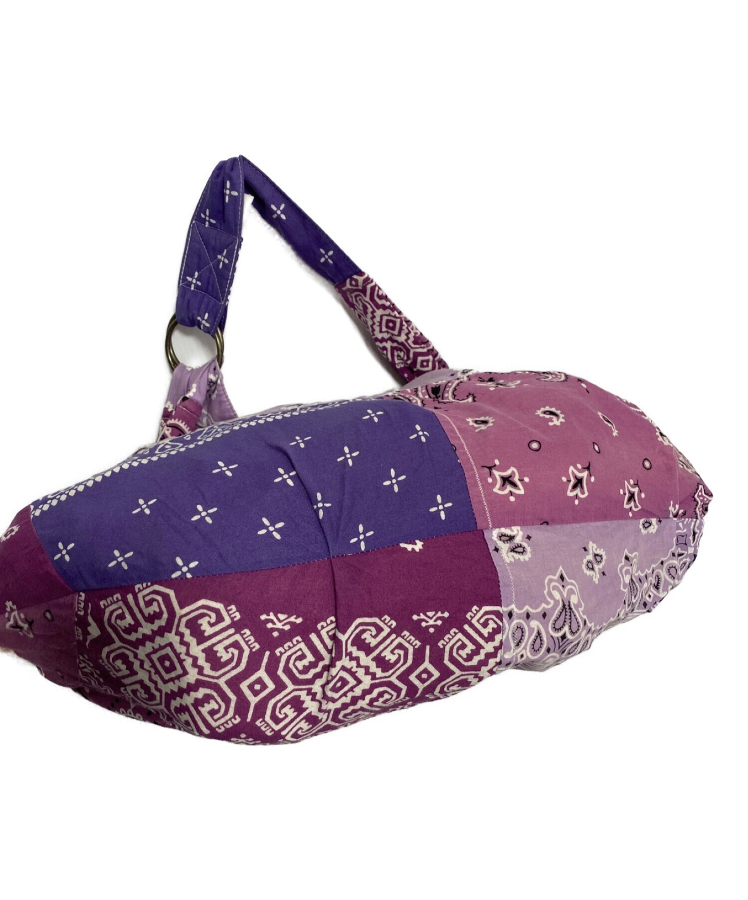 【希少】KAPITAL キャピタル フリンジバンダナストール パープル リネン 中古・古着通販】KAPITAL (キャピタル) バンダナBEACHスナフキンBAG