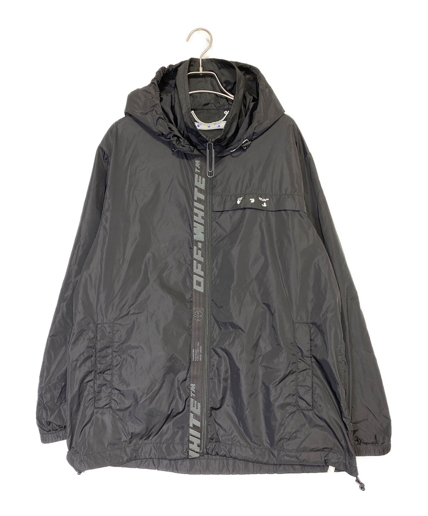 中古・古着通販】OFFWHITE (オフホワイト) OW LOGO WINDBREAKER