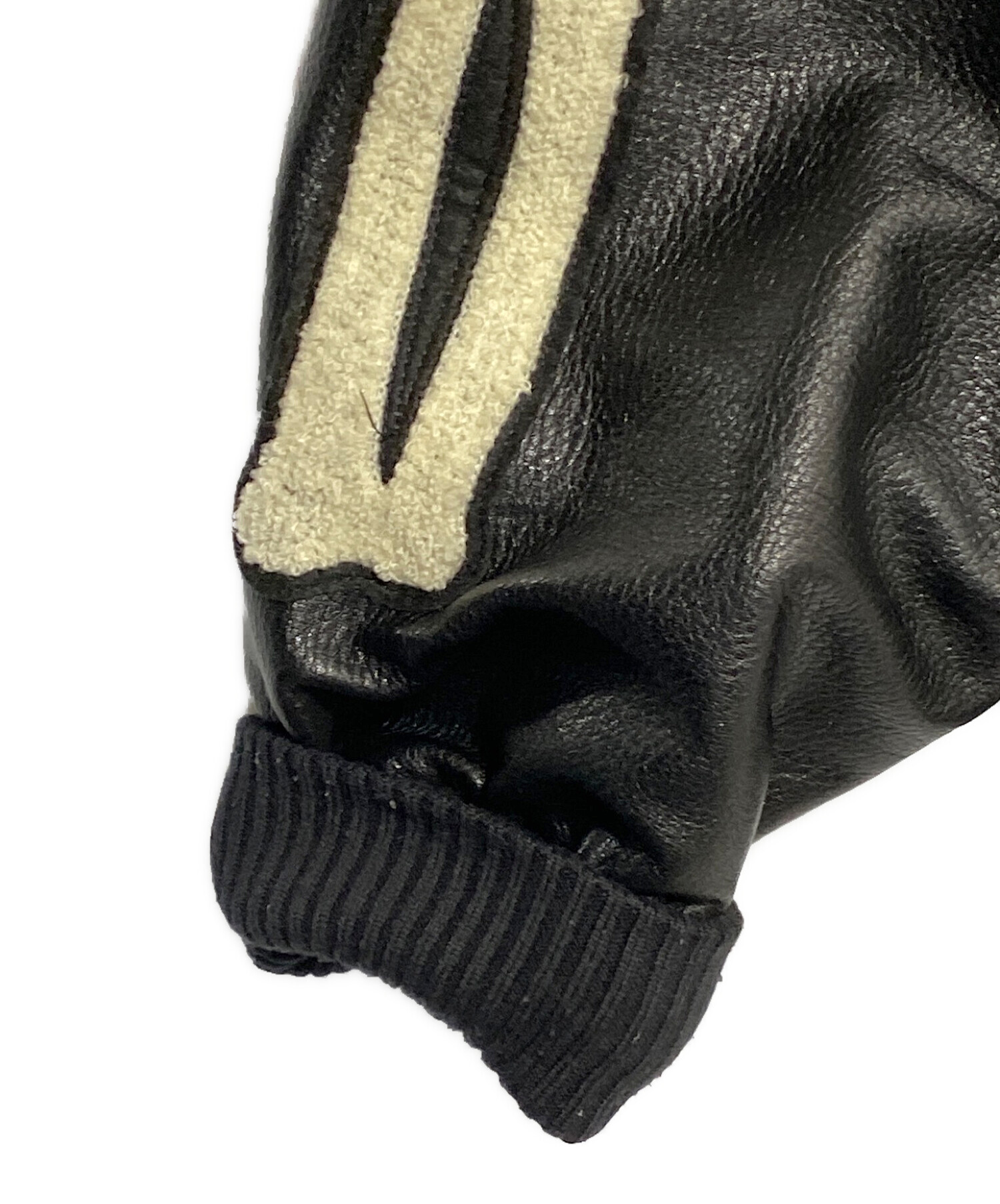 中古・古着通販】NEIGHBORHOOD (ネイバーフッド) VIRSITY JACKET BONE  