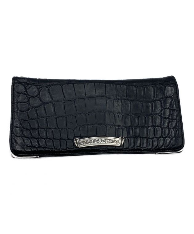 生産終了 CHROME HEARTS シングルフォールド アリゲータ 生産終了 CHROME HEARTS シングルフォールド アリゲータ