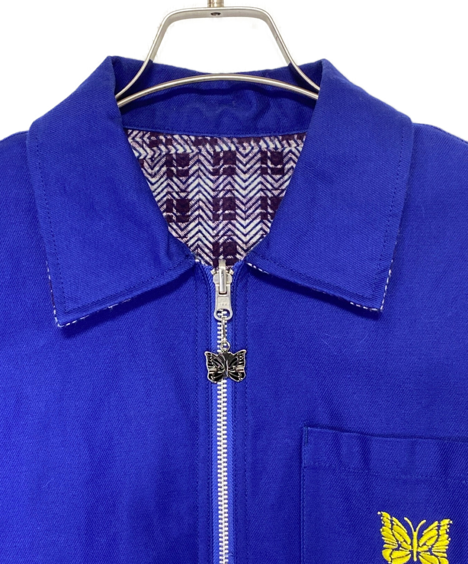 中古・古着通販】Needles (ニードルス) Reversible Work Jacket ブルー 