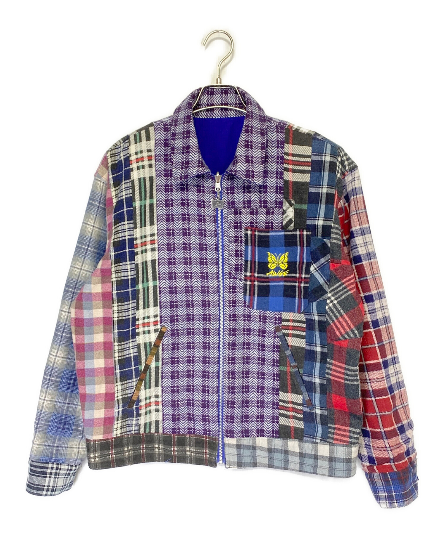 中古・古着通販】Needles (ニードルス) Reversible Work Jacket ブルー 