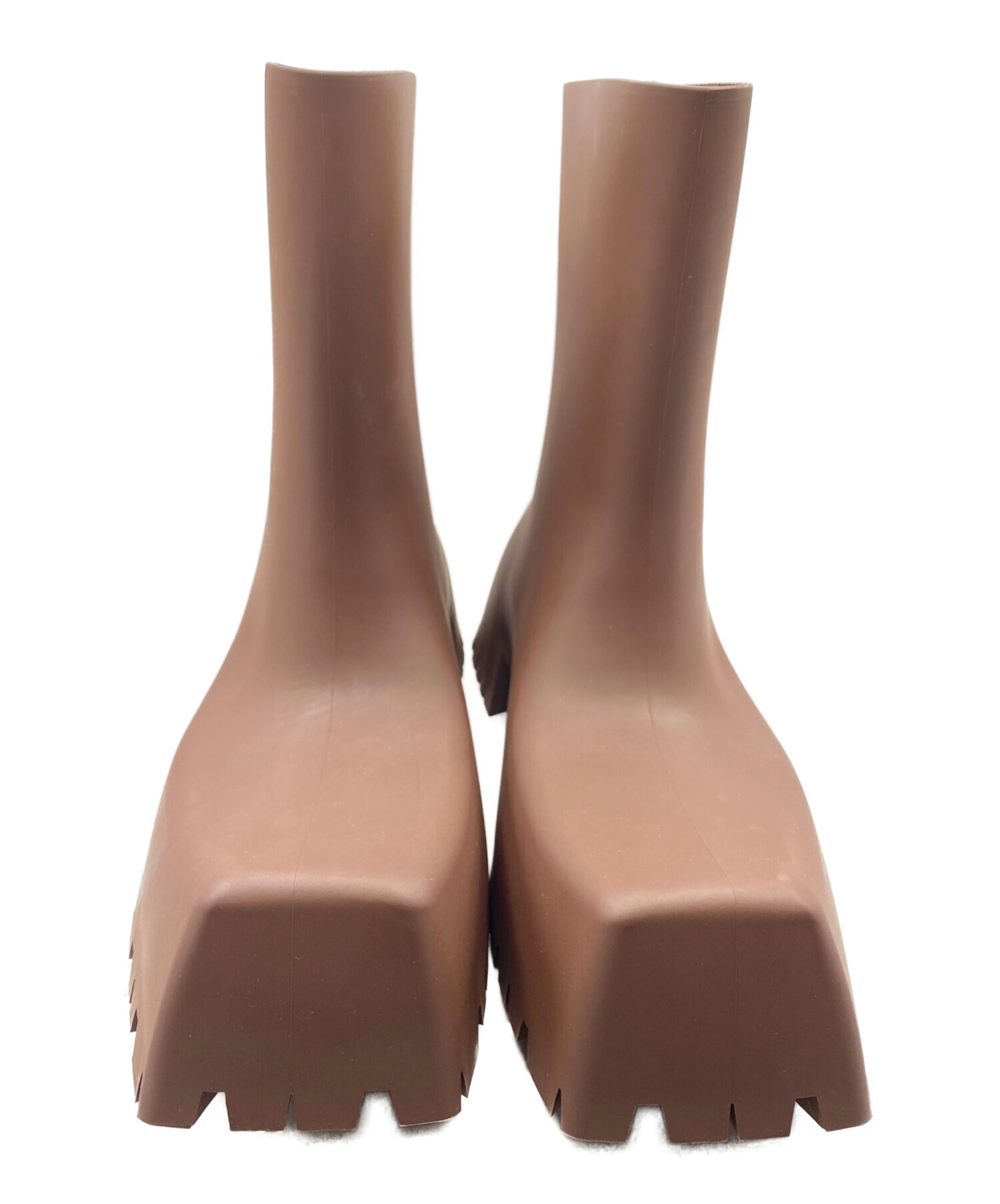 中古・古着通販】BALENCIAGA (バレンシアガ) Trooper Boots ブラウン 