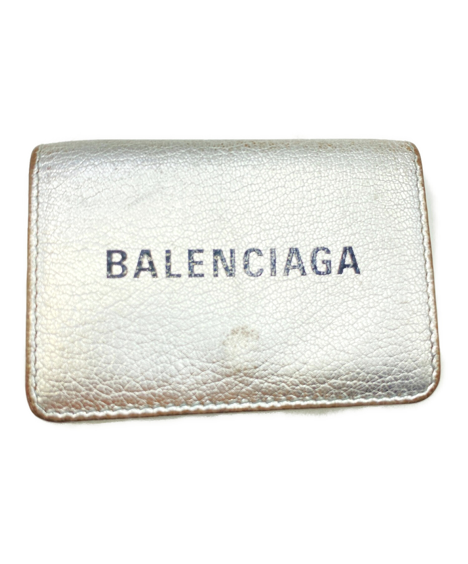 【専用】　美品　バレンシアガ　エブリディ　三つ折り財布　シルバー　メタル 中古・古着通販】BALENCIAGA (バレンシアガ) エブリデイ ミニ