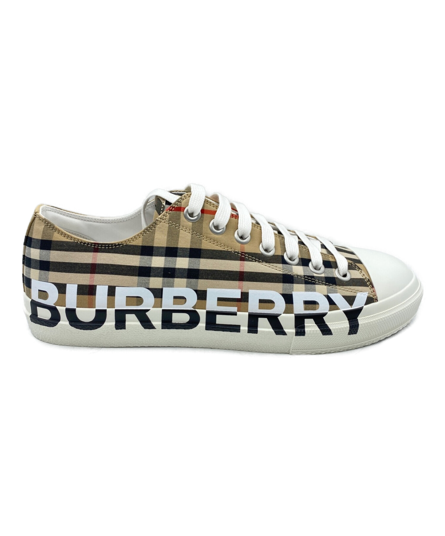 中古・古着通販】BURBERRY (バーバリー) LOW TOP SNEAKER ブラウン