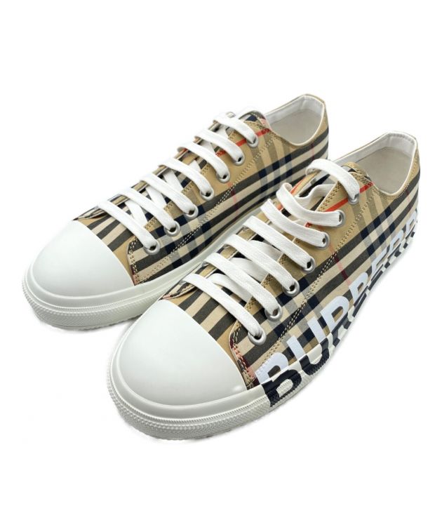 中古・古着通販】BURBERRY (バーバリー) LOW TOP SNEAKER ブラウン