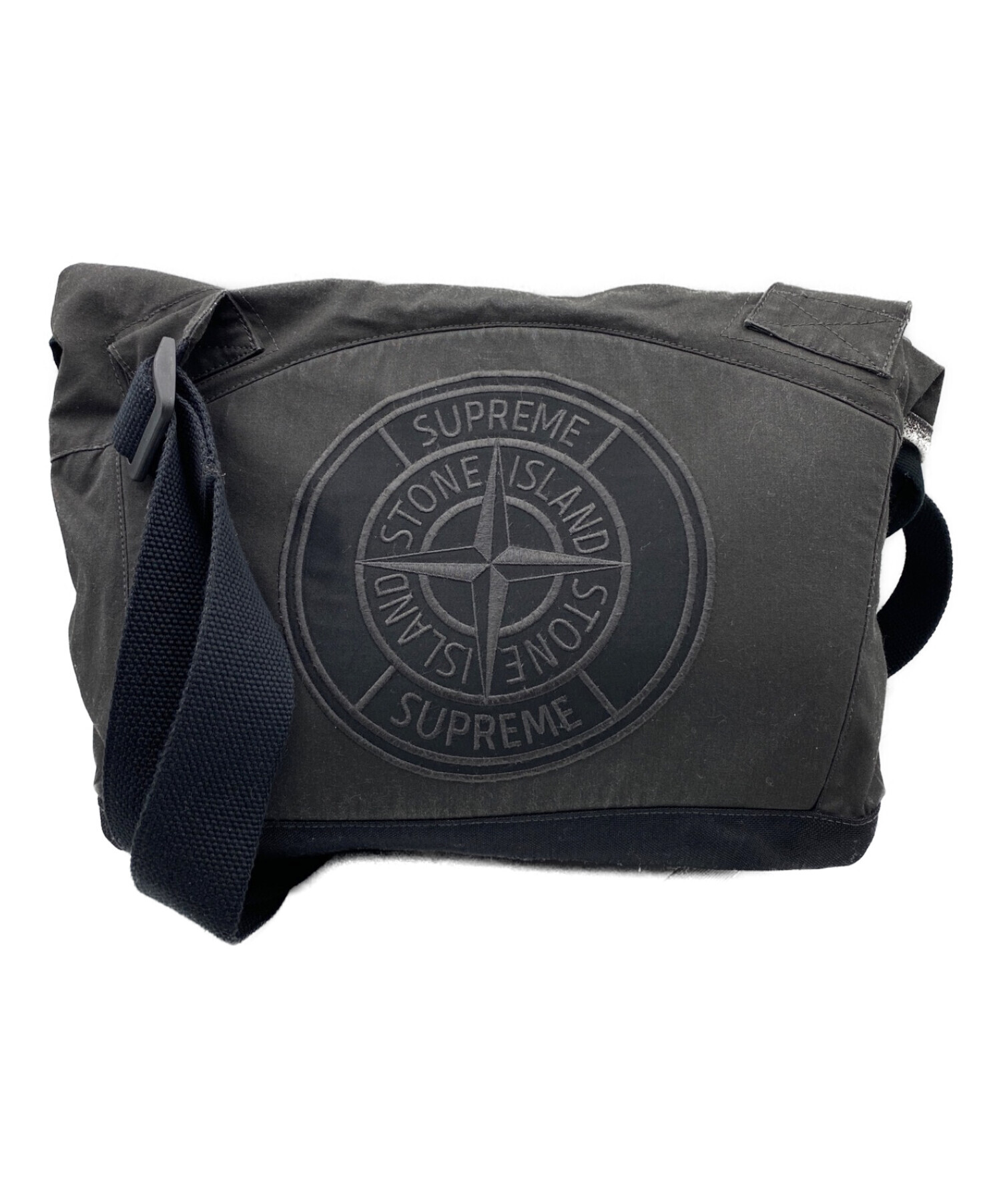 中古・古着通販】SUPREME (シュプリーム) Stripe Messenger Bag 