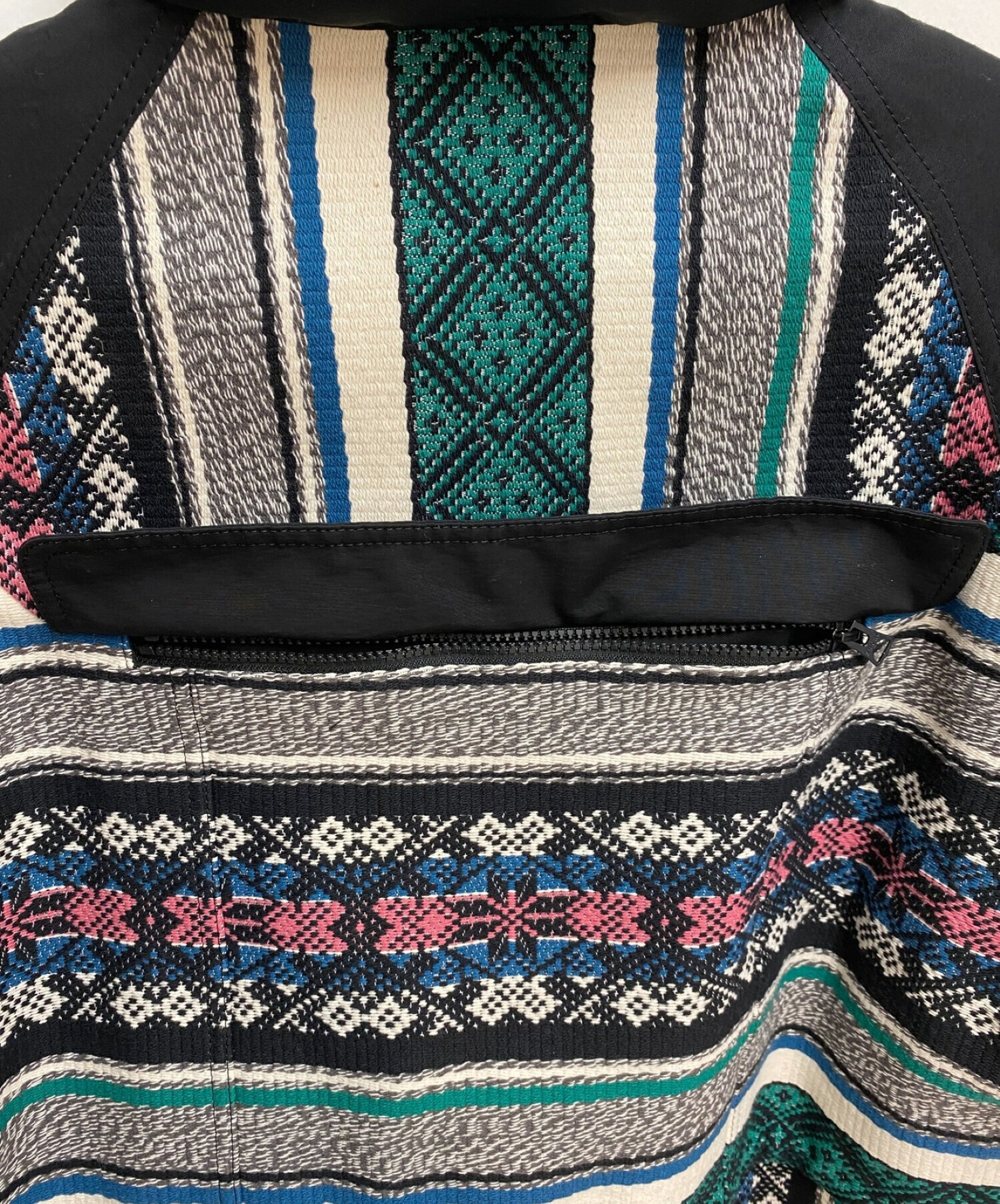 中古・古着通販】sacai (サカイ) Rug Jacquard Blouson ブラック