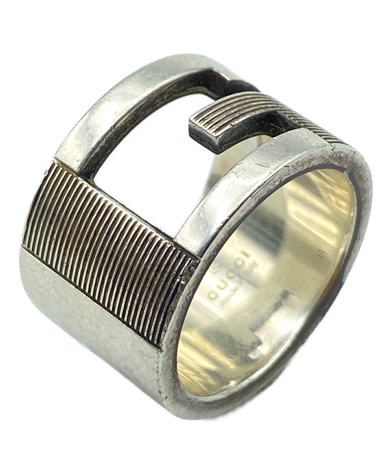 中古・古着通販】GUCCI (グッチ) Gリング サイズ:9号～10号｜ブランド 