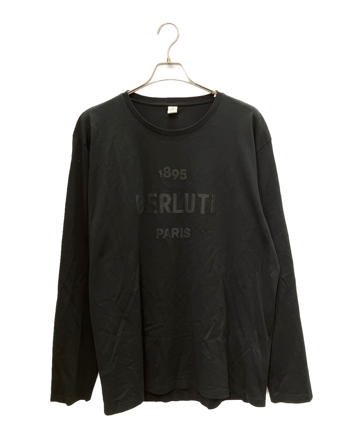 中古・古着通販】Berluti (ベルルッティ) 長袖Tシャツ ブラック サイズ