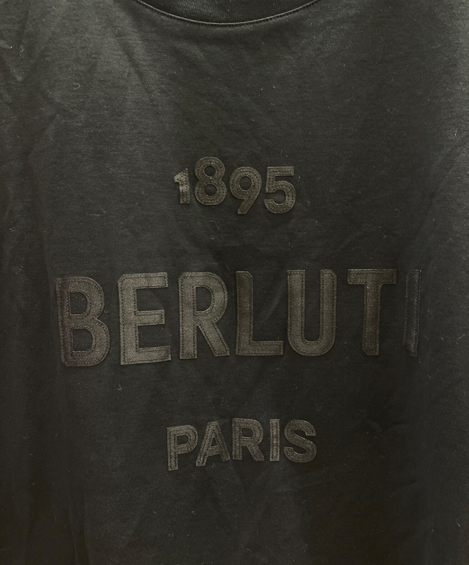 中古・古着通販】Berluti (ベルルッティ) 長袖Tシャツ ブラック サイズ 