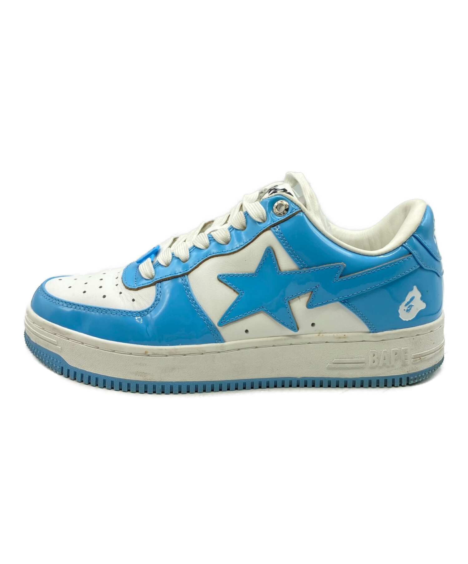 BAPE STA College ベイプスタ　水色　29cm us11 中古・古着通販】A BATHING APE (ア ベイシング エイプ) BAPESTA
