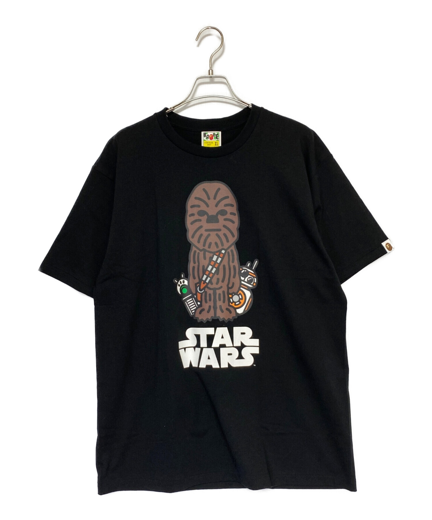 A BATHING APE / Tシャツ/XL/コットン/BLK/スターウォーズ 中古・古着通販】A BATHING APE (ア ベイシング エイプ) STAR WARS