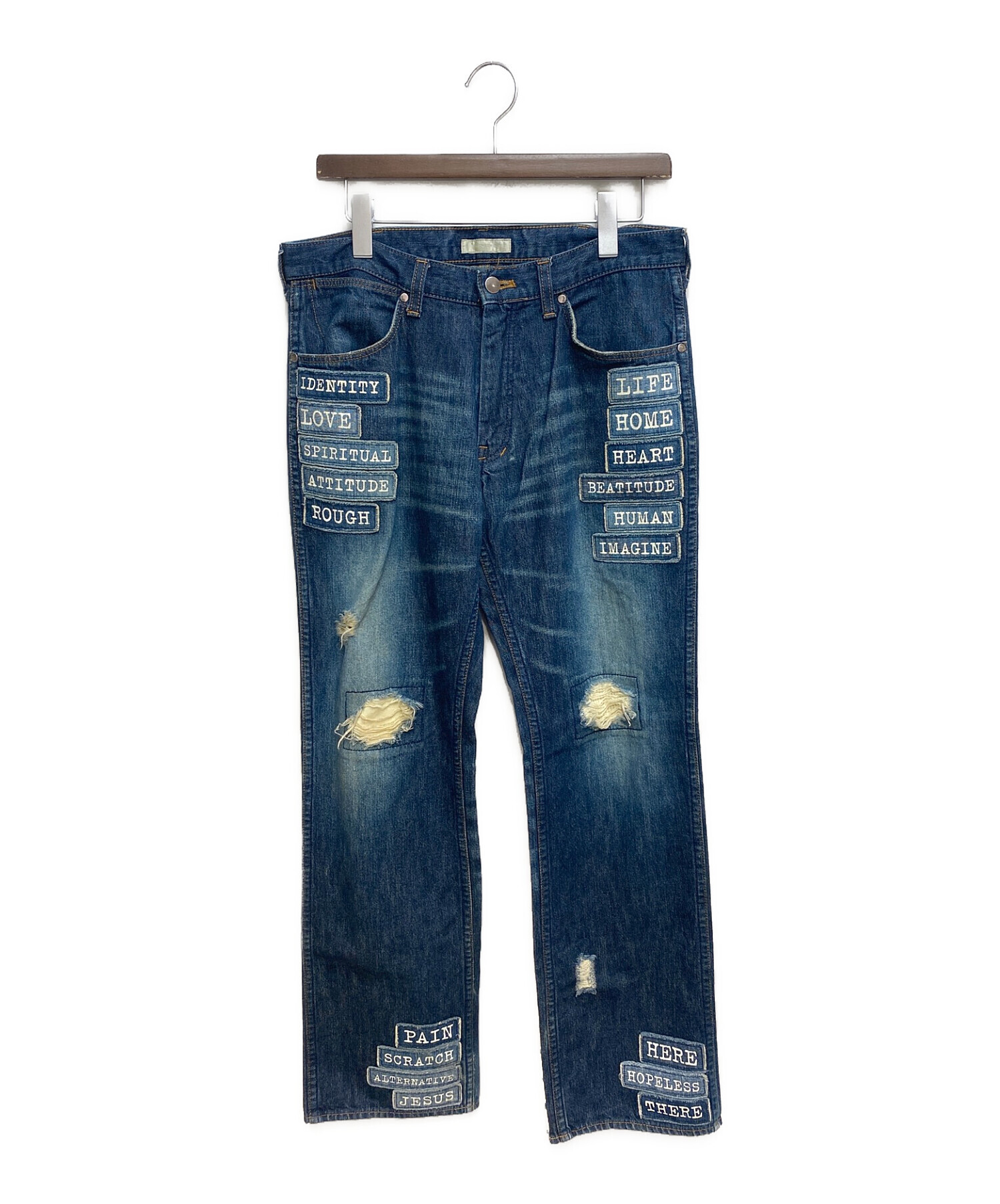 中古・古着通販】NUMBER (N)INE (ナンバーナイン) 02SS パッチデニム