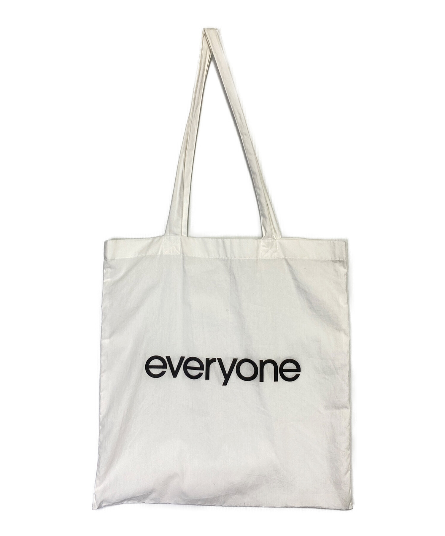 中古・古着通販】everyone (エブリワン) トートバッグ ホワイト サイズ