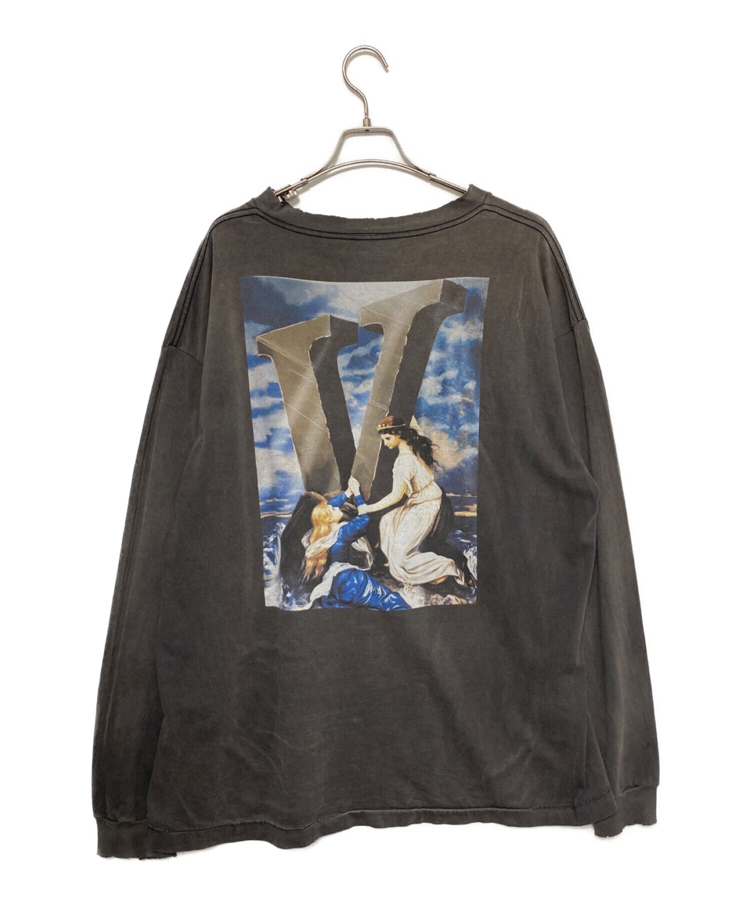 saint michael vlone print L/S Tee XXL