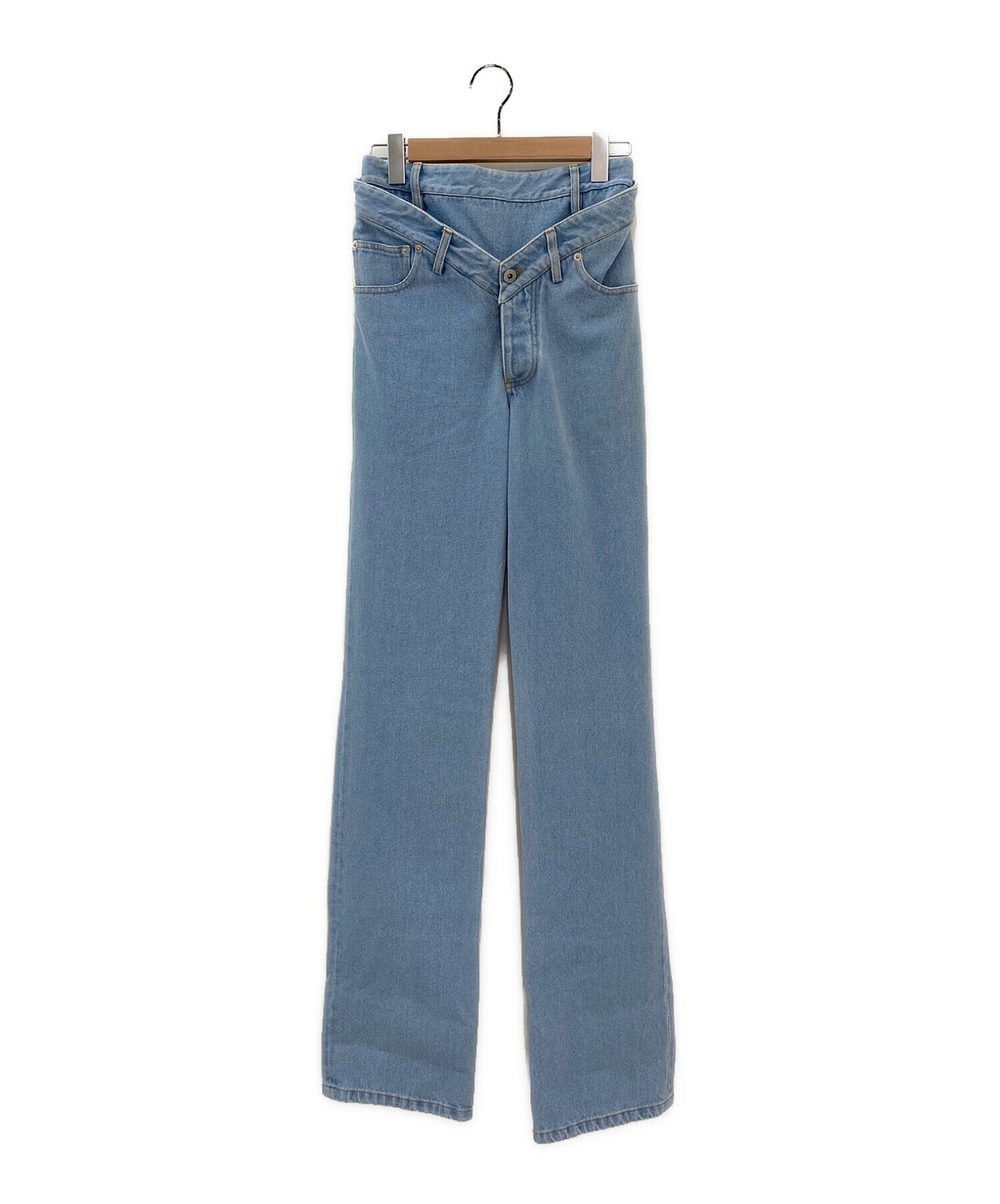 中古・古着通販】Y. PROJECT (ワイプロジェクト) デニムパンツ スカイ