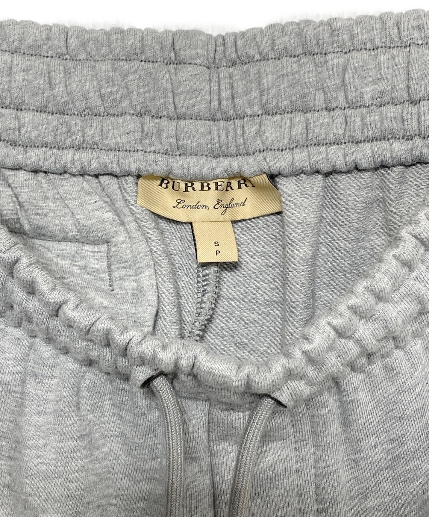 BURBERRY グレー スウェットパンツ S