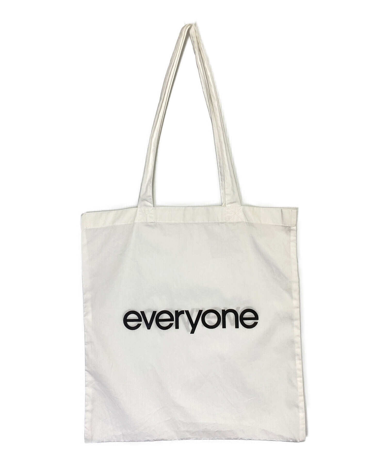 中古・古着通販】everyone (エブリワン) トートバッグ ホワイト サイズ