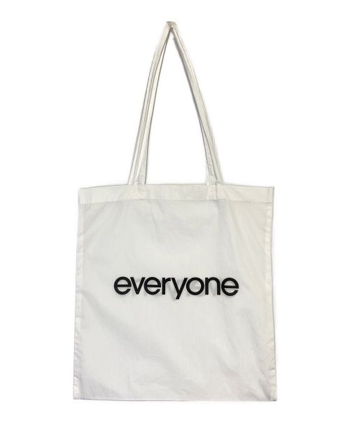 中古・古着通販】everyone (エブリワン) トートバッグ ホワイト サイズ