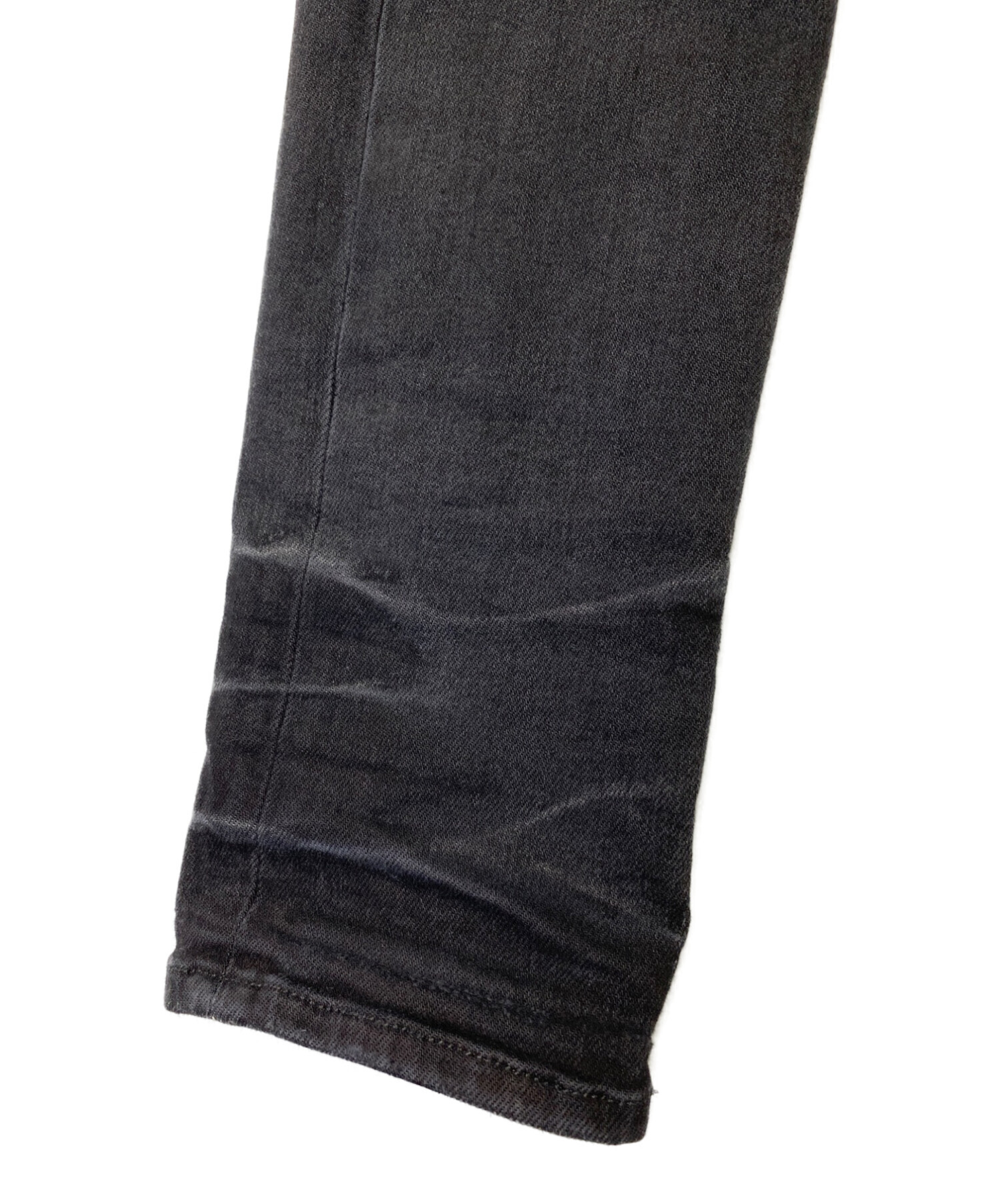 中古・古着通販】AMIRI (アミリ) MX1 Leather Patch jean ブラック