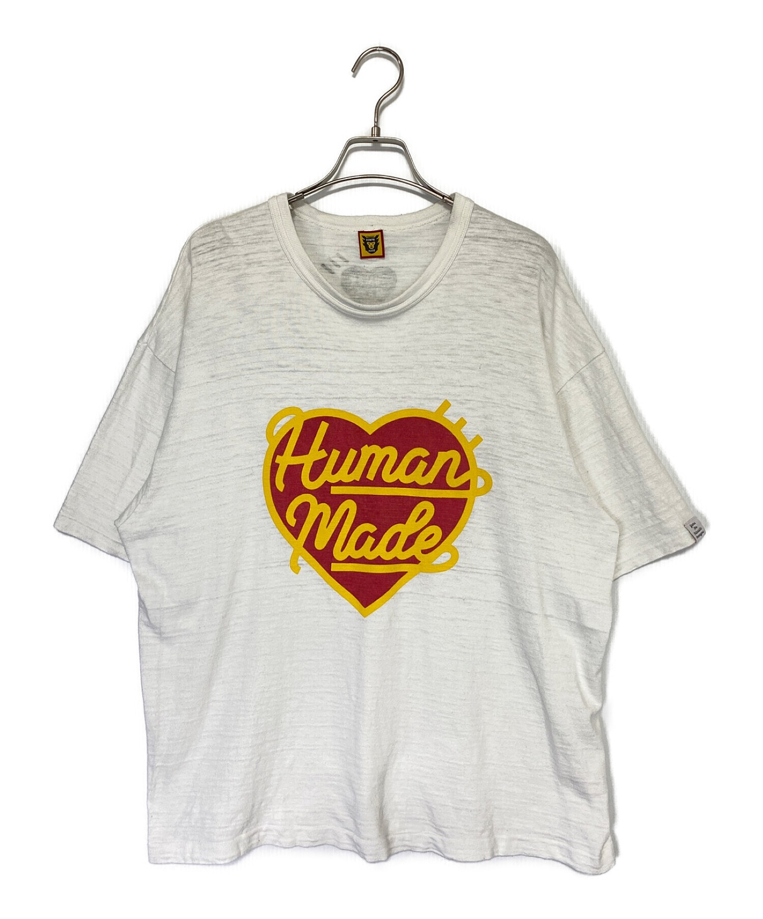 中古・古着通販】HUMAN MADE (ヒューマンメイド) ハートロゴTシャツ 
