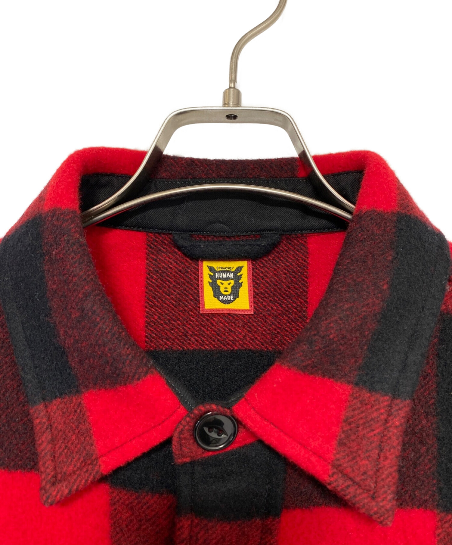 中古・古着通販】HUMAN MADE (ヒューマンメイド) WOOL OVERSHIRT