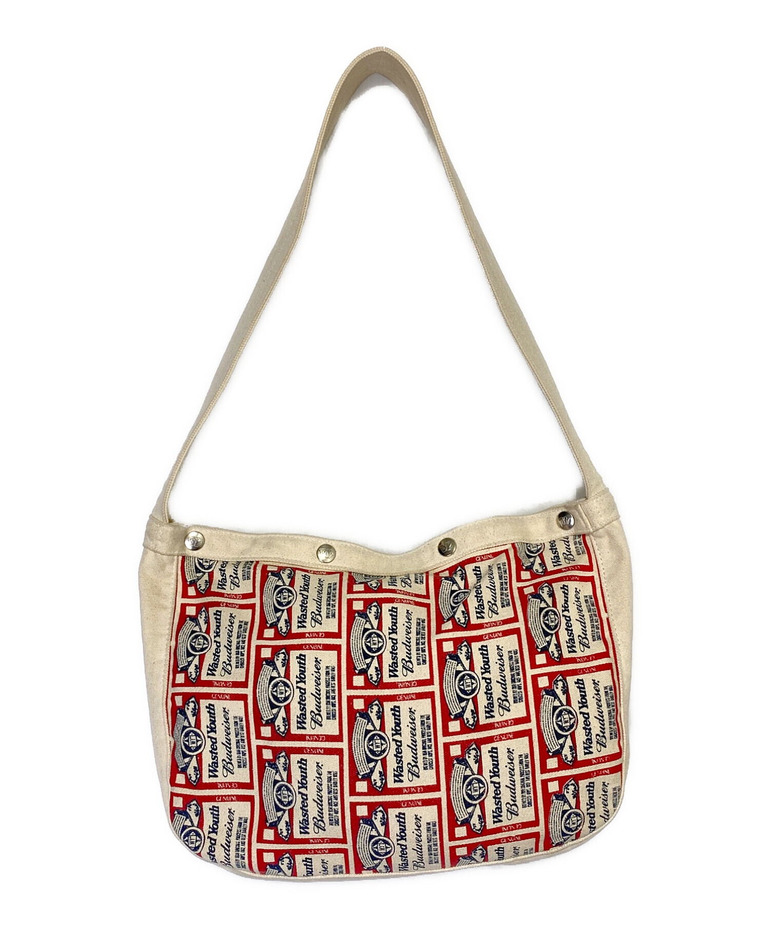 Wasted Youth x Budweiser PAPERBOY BAG Wasted Youth Budweiser  