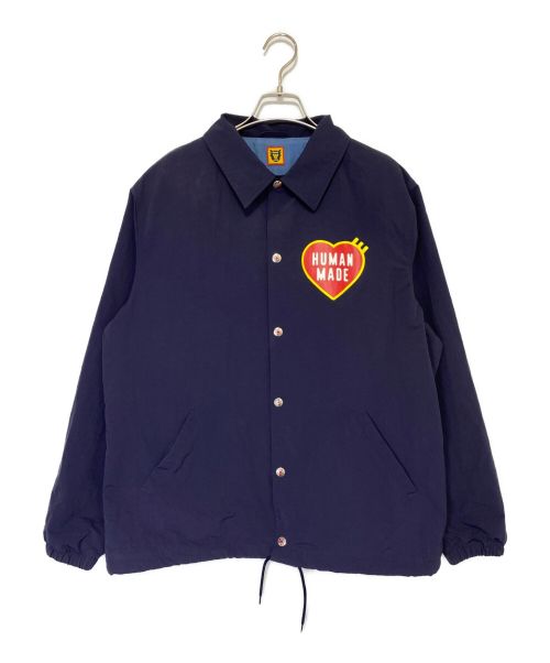 HUMAN MADE ナイロンコーチジャケット ネイビー XL 中古・古着通販】HUMAN MADE (ヒューマンメイド) コーチジャケット