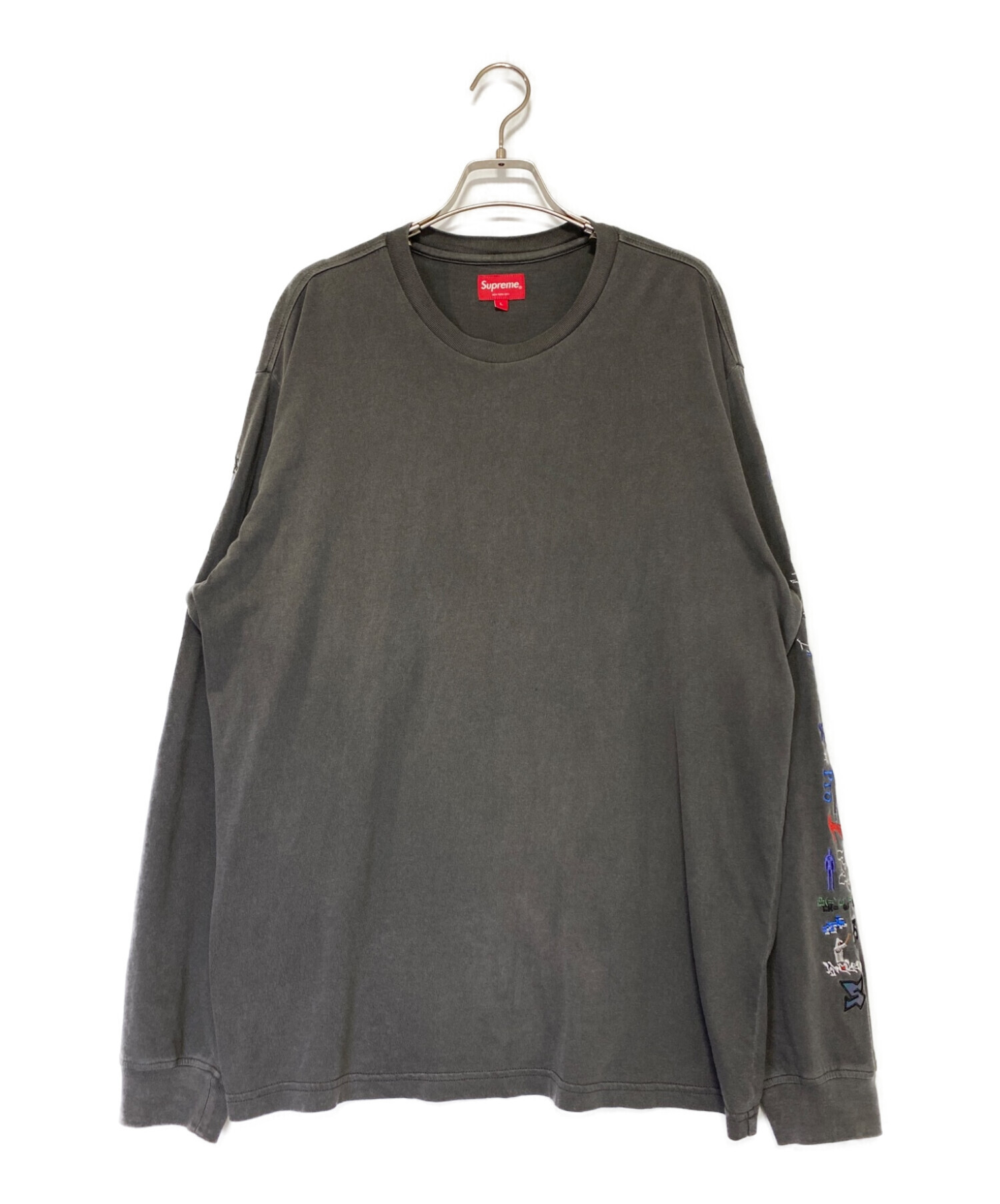 Supreme Overdyed L/S Top ブラック 20ss 【公式通販】