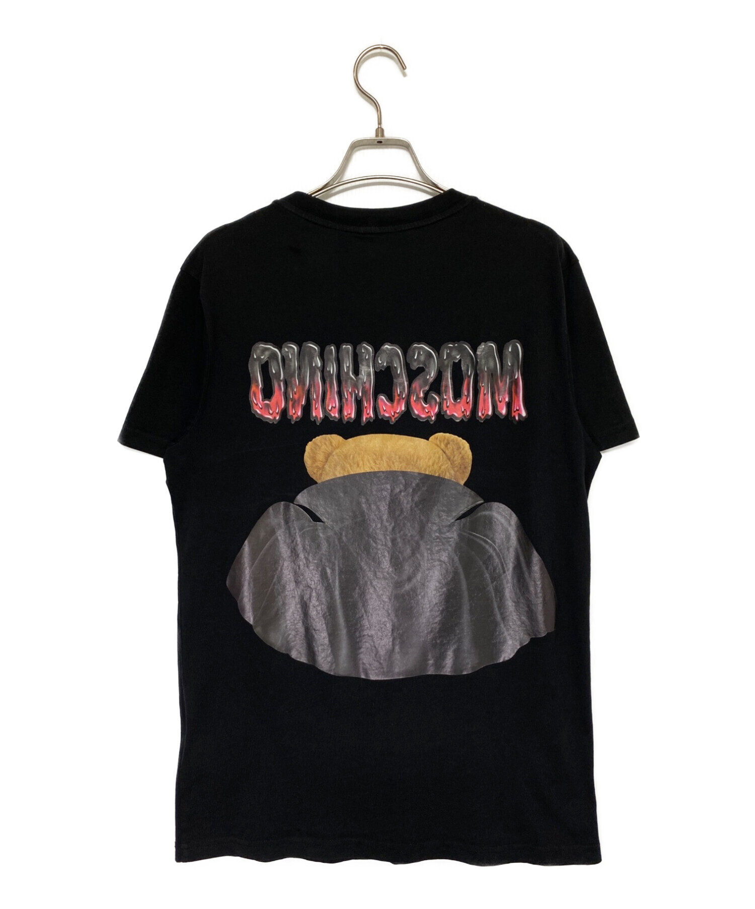 中古・古着通販】MOSCHINO (モスキーノ) ベアーTシャツ ブラック 