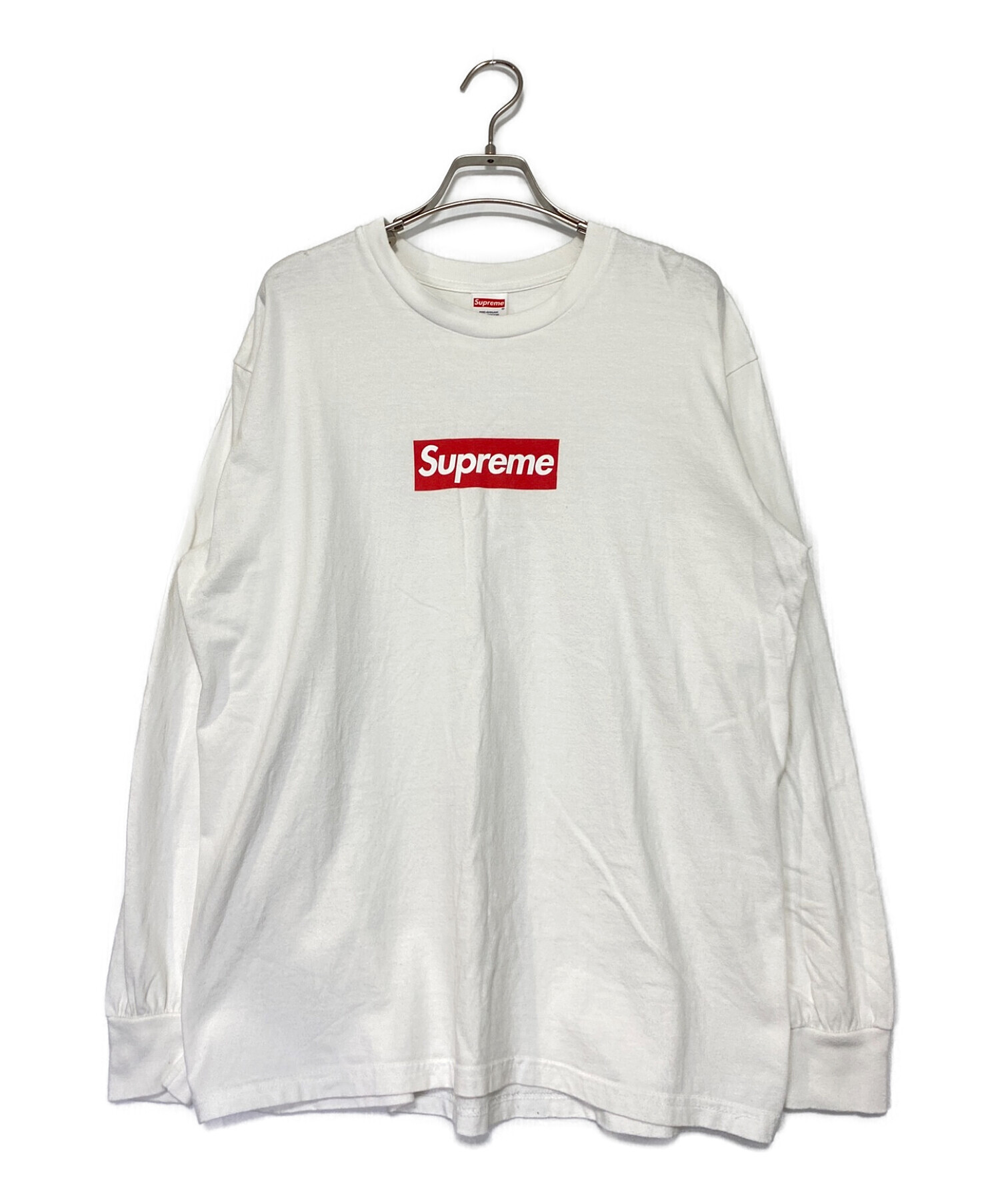 中古・古着通販】SUPREME (シュプリーム) BOX LOGO L/S TEE ホワイト 