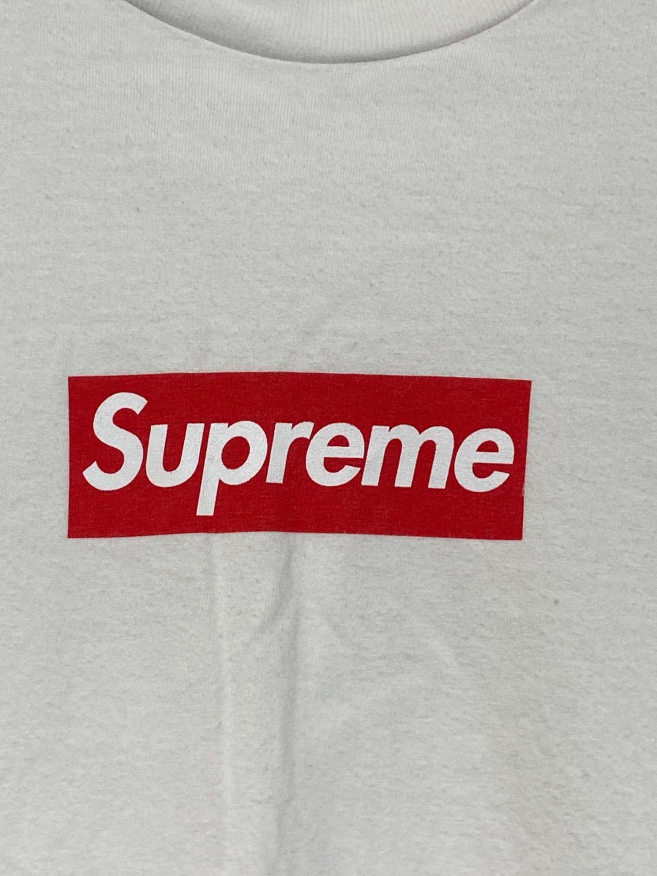 中古・古着通販】SUPREME (シュプリーム) BOX LOGO L/S TEE ホワイト