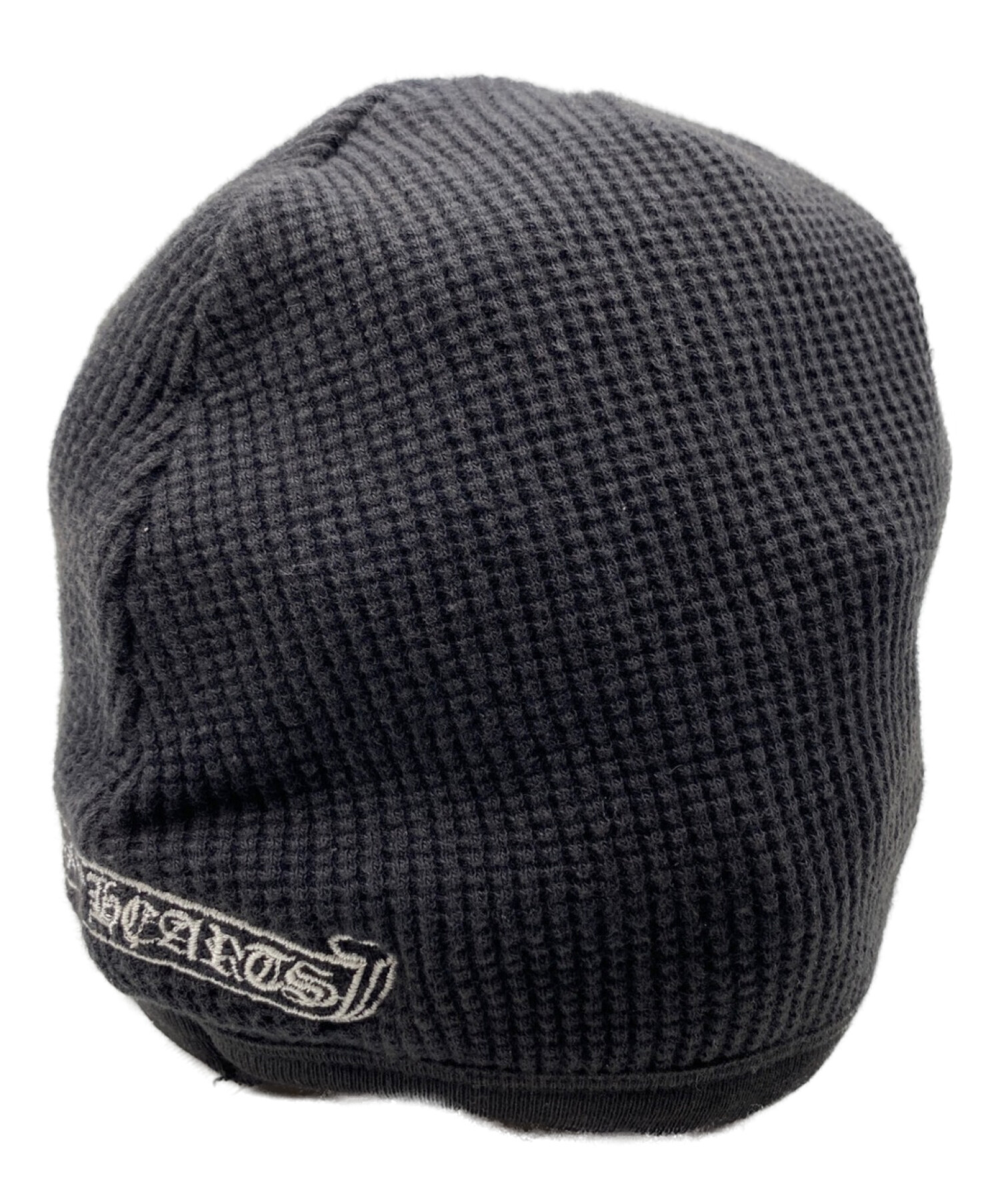 中古・古着通販】CHROME HEARTS (クロムハーツ) ニット帽 ブラック